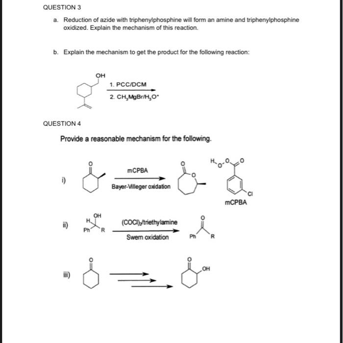 Solved Topic 1,2 And 3 (selectivity, Oxidation And 