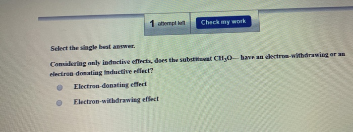 Solved Select The Single Best Answer Is The Following Chegg Com