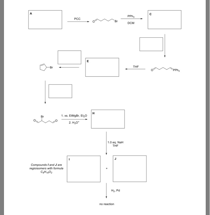Solved For the reaction scheme on the back of this page, | Chegg.com