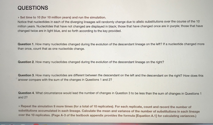 Solved 10 0 Million Years Acggcccagcggcaccaggaacatc Ttttt Chegg Com