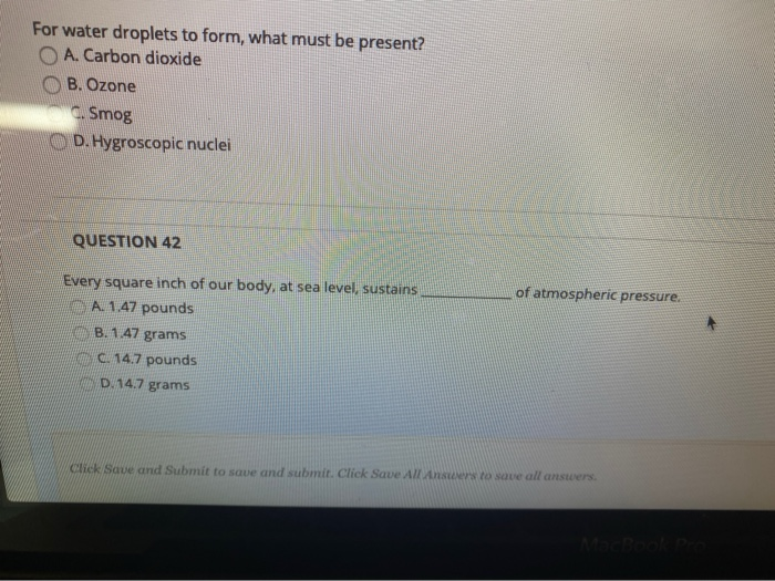 What Causes Water Droplets To Form