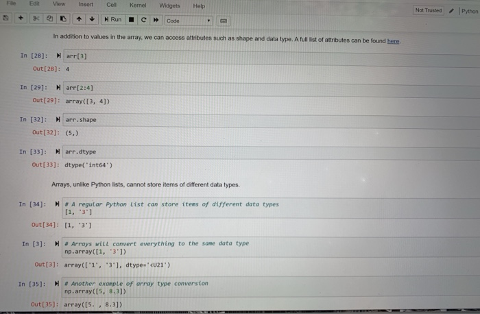 Solved Lab 2 About: The problems in the lab are about arrays | Chegg.com