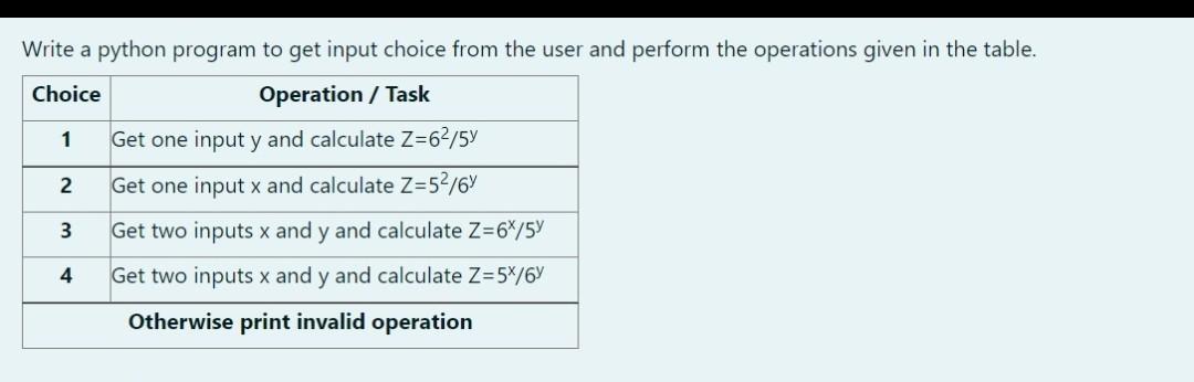 Solved Please solve the python using python online compiler | Chegg.com
