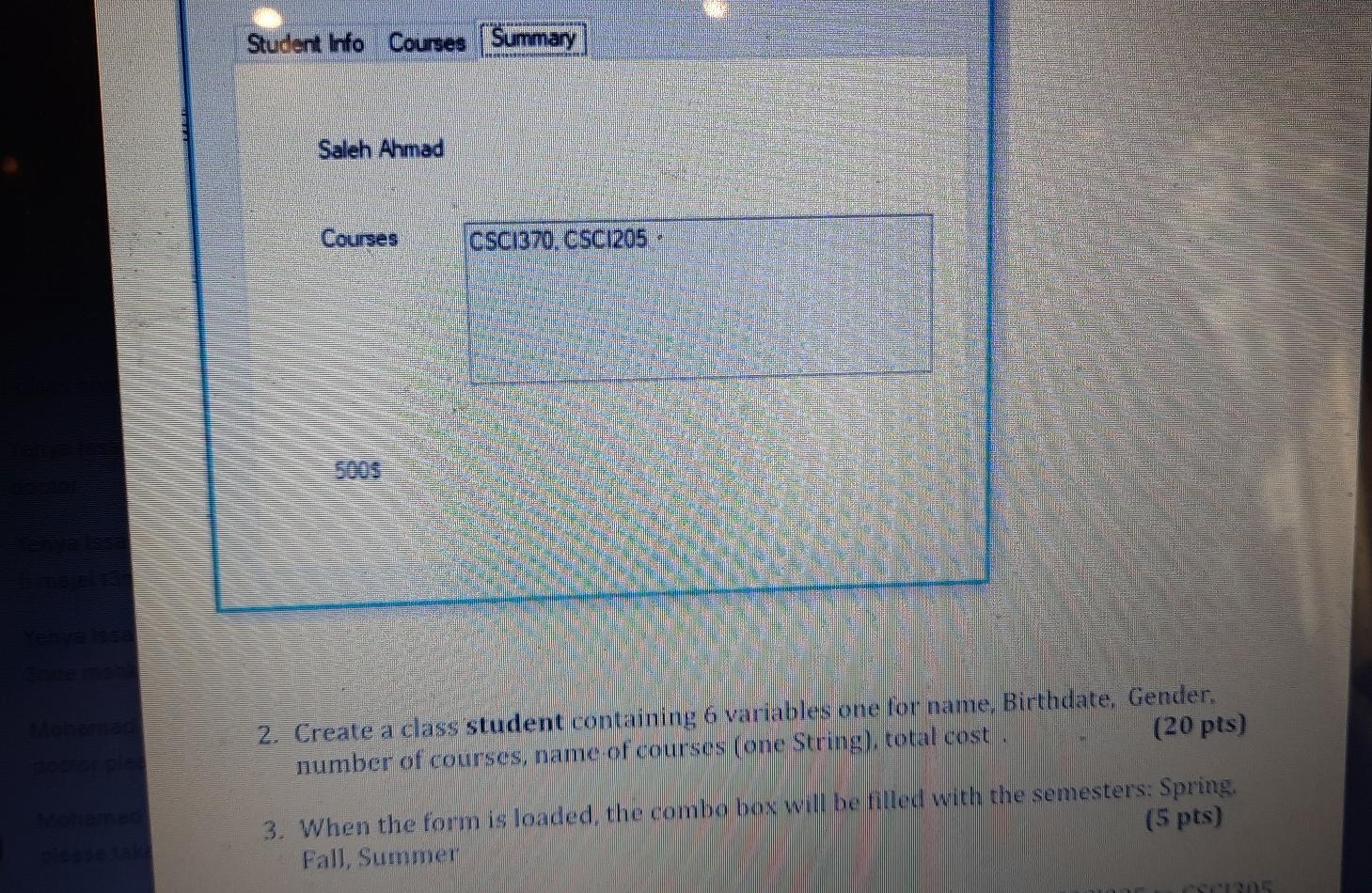 Solved Create the below Windows form application that helps | Chegg.com