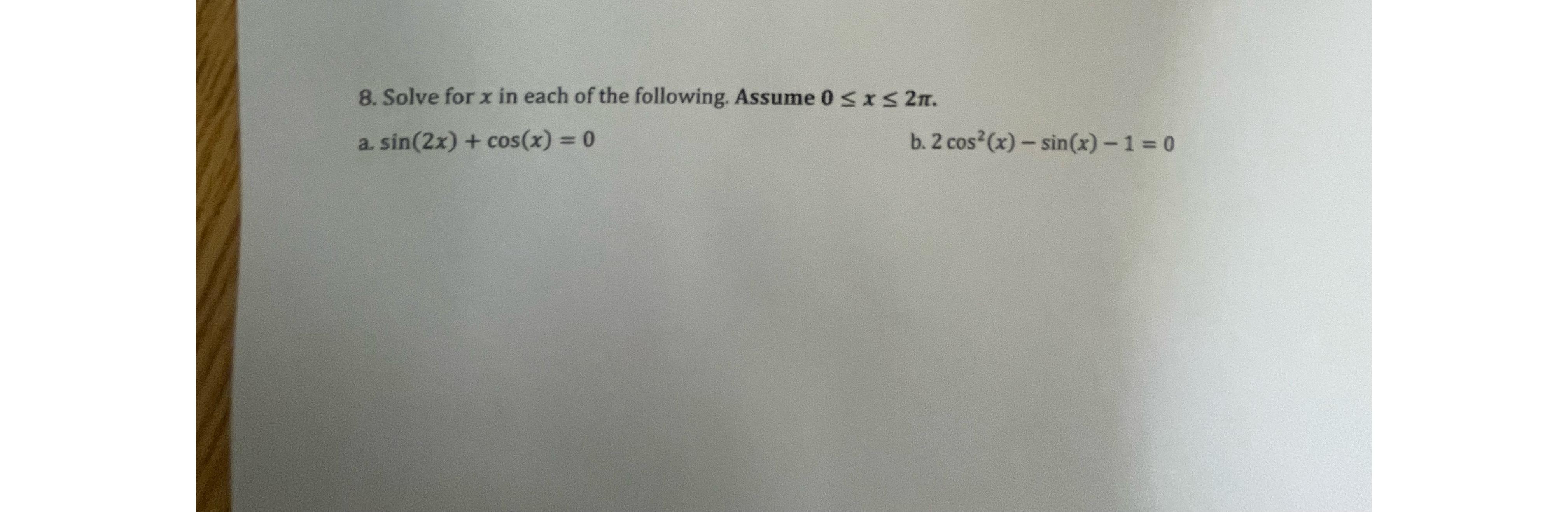 solved-solve-for-x-in-each-of-the-following-assume-chegg