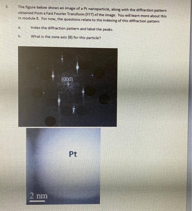 Solved 3. The figure below shows an image of a Pt | Chegg.com