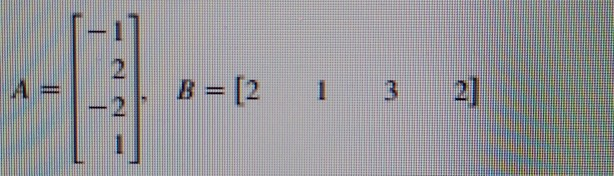 Solved B= [2 - | Chegg.com