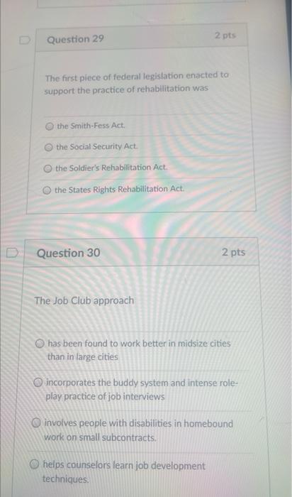 Solved The first piece of federal legislation enacted to | Chegg.com