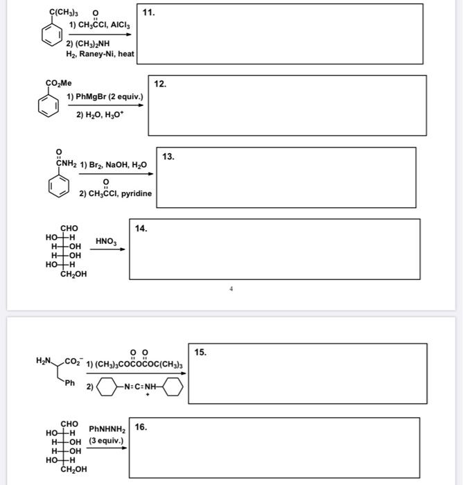 Solved O 11 C Ch3 3 1 Ch3cci Aici 2 Ch3 2nh H2 Ran Chegg Com