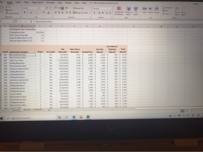 Home Insert Draw Page Layout Formulas Data Review ViewHelp Tell me what you want to do . 1 . Conditional Format Gall ommag es