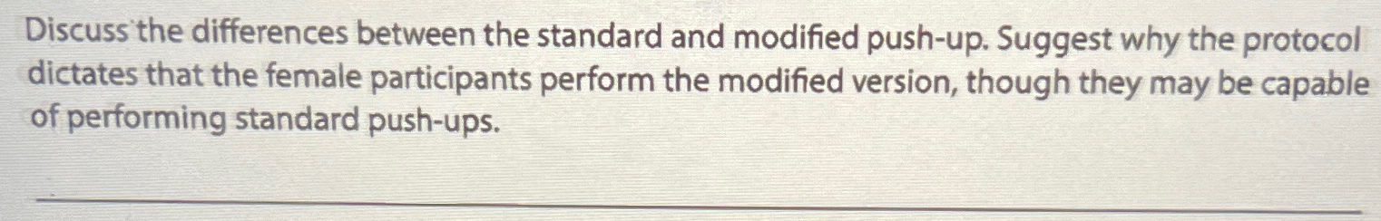 Solved Discuss the differences between the standard and | Chegg.com