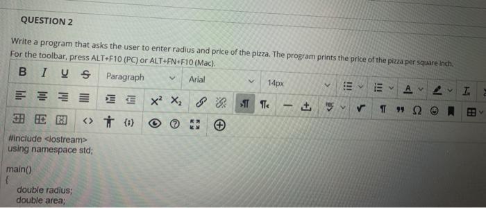 Solved QUESTION 2 Write a program that asks the user to | Chegg.com