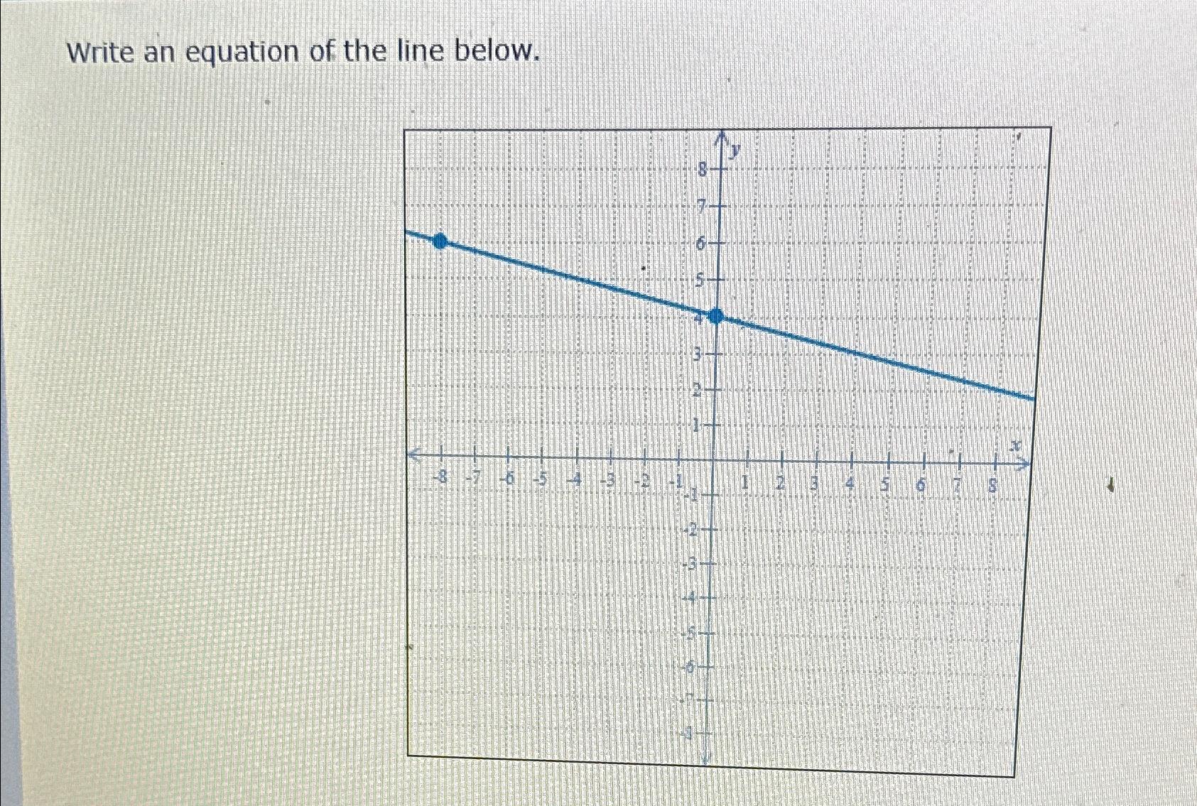 solved-write-an-equation-of-the-line-below-chegg