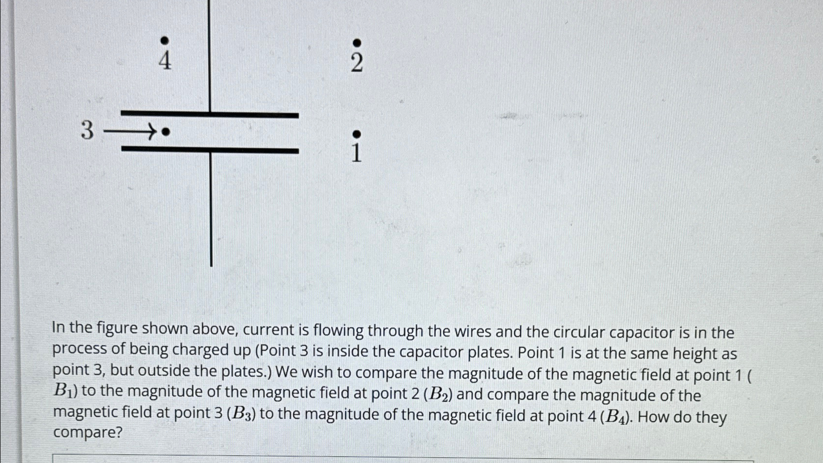Solved In the figure shown above, current is flowing through | Chegg.com