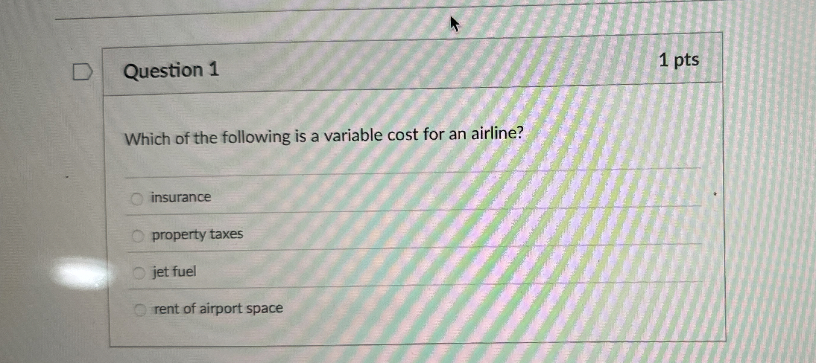 Solved Question 11 ﻿ptsWhich of the following is a variable