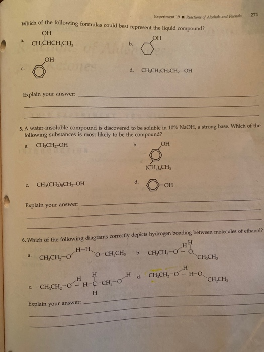 19 Experiment 1 9 Data And Report Sheet Reactions Of Chegg 