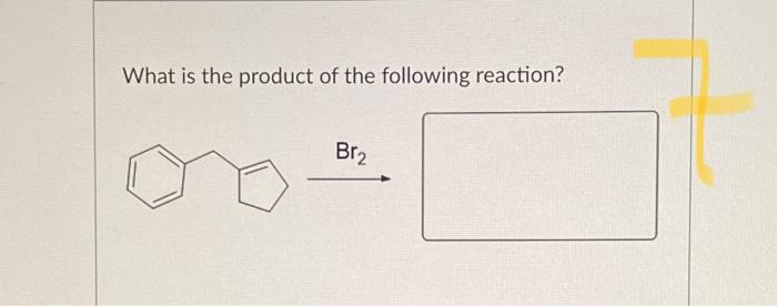 What is the product of the following reaction?