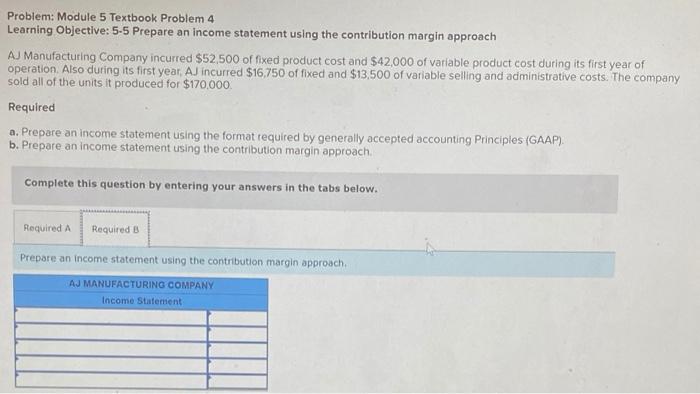 Solved Problem: Module 5 Textbook Problem 4 Learning | Chegg.com