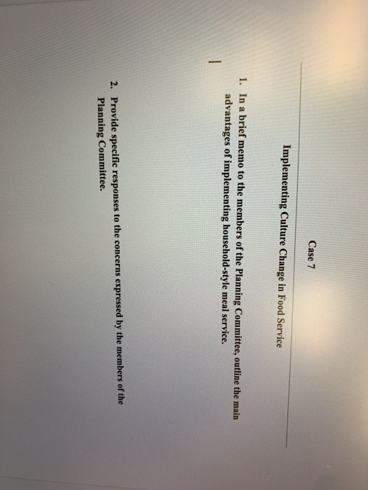 Solved Minutes from the Planning Committee Meeting Present: | Chegg.com