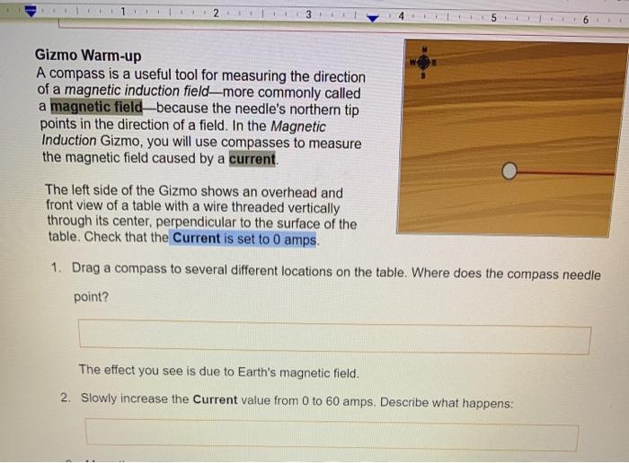 Solved 2 3 Gizmo Warmup A compass is a useful tool for