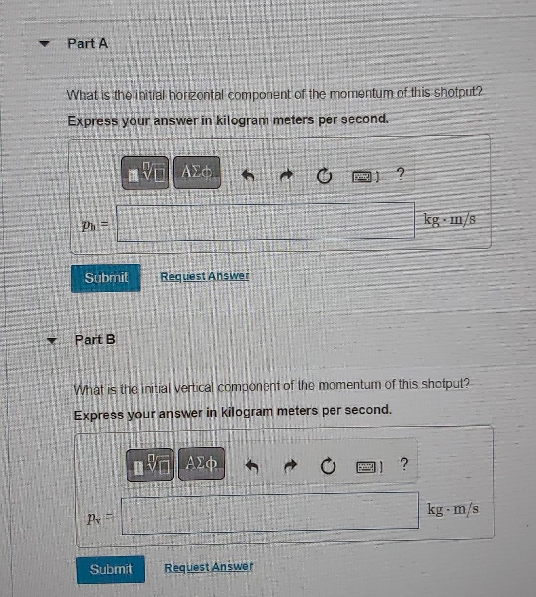 Solved In a certain men's track and field event, the shotput