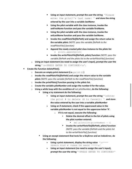 Name: Python Programming Final Project Capstone Date: | Chegg.com