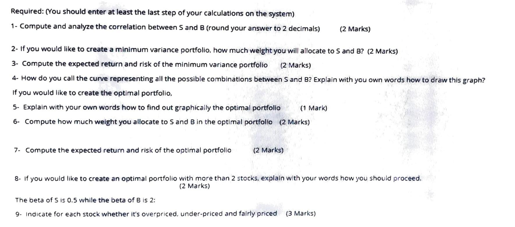 10 points Save Answer You are interested in making | Chegg.com