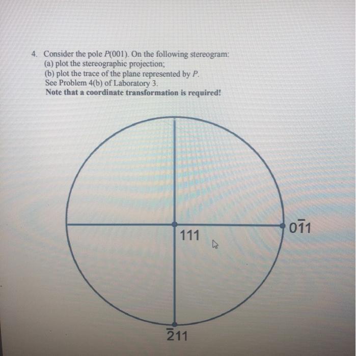 1. Calculate the positions of the stereographic | Chegg.com