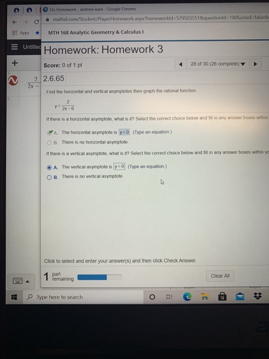 Solved Do Homework - Andrewware - Google Chrome . | Chegg.com