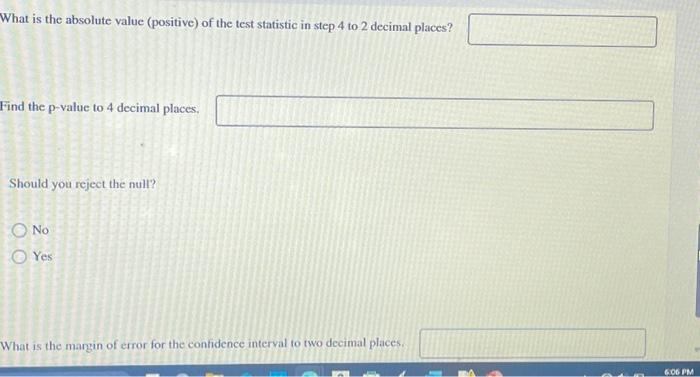 Solved A study was conducted to determine whether taking a | Chegg.com
