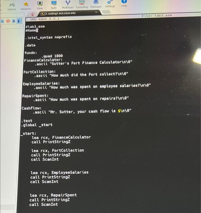 Solved Your Task You are going to create a program that does | Chegg.com