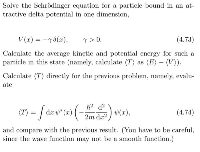 Solved Solve the Schrödinger equation for a particle bound | Chegg.com