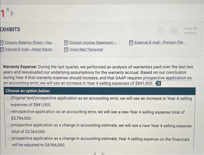 Solved On January 2, Year 3, to better reflect the variable