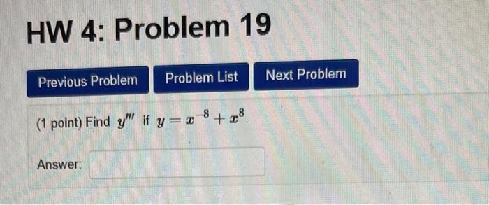 solved-1-point-find-y-if-y-x-8-x8-answer-chegg