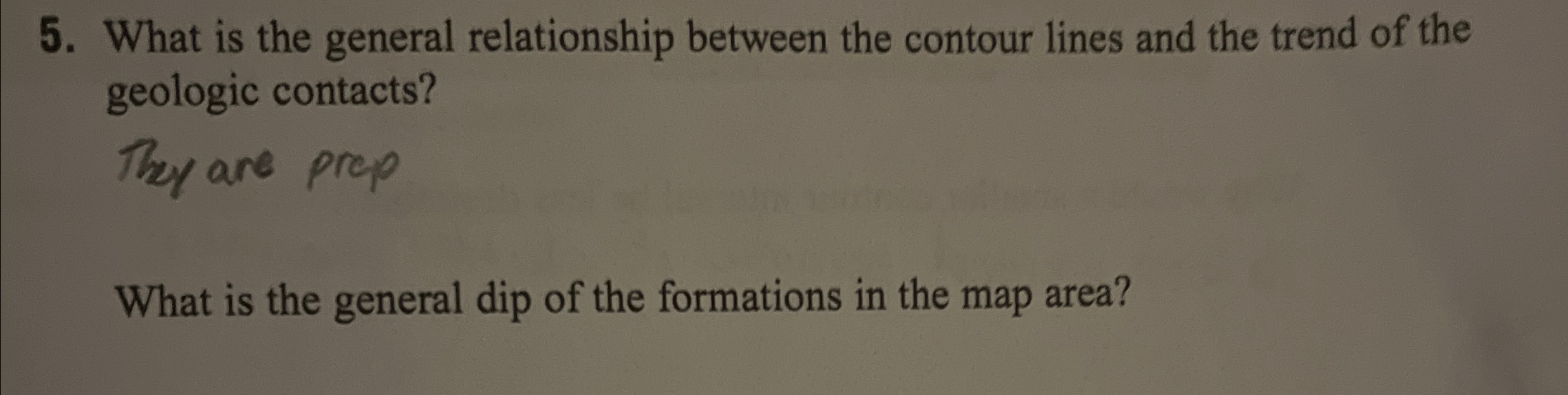 Solved What is the general relationship between the contour | Chegg.com