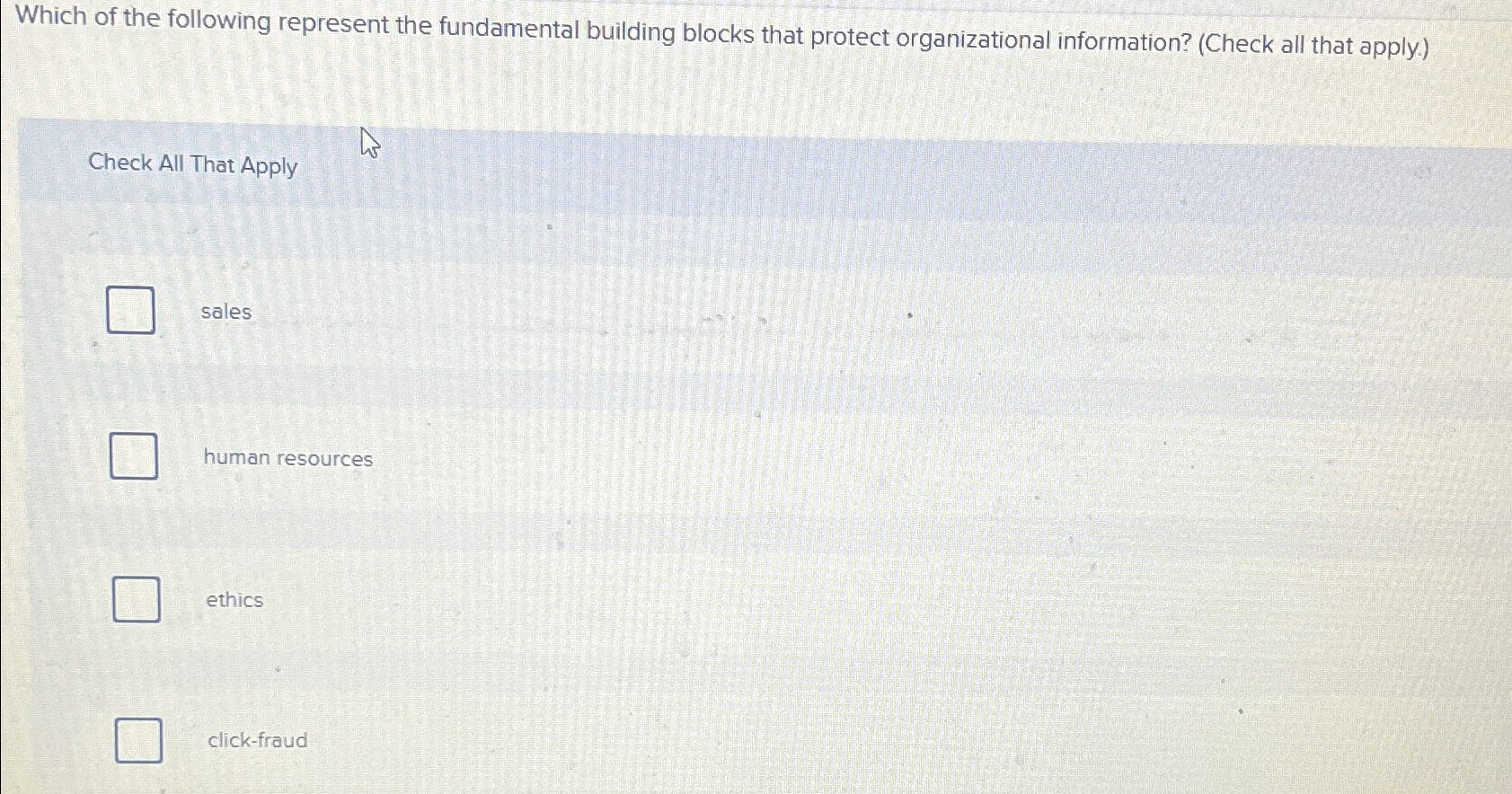 Solved Which of the following represent the fundamental | Chegg.com