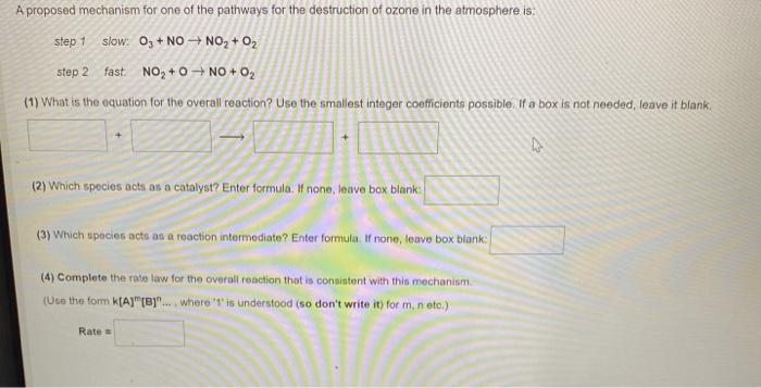 Solved step 1 A proposed mechanism for one of the pathways | Chegg.com