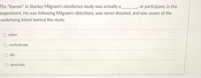 what does stanley milgram's experiment on obedience teach us