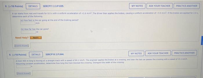 Determine Akch Of The Folleming Ca) How Fant Is The | Chegg.com