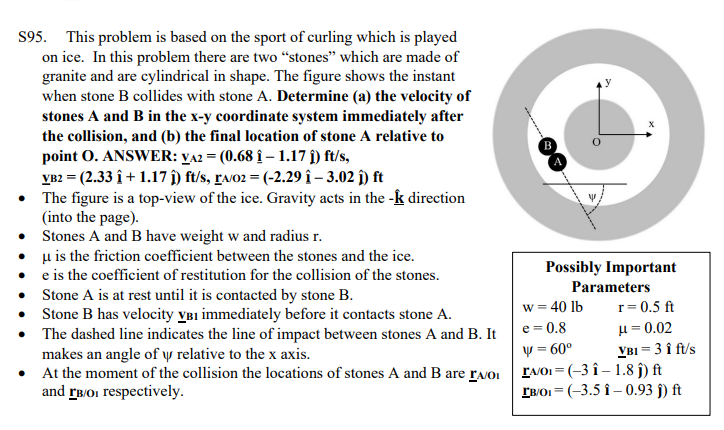 Curling Questions Solved S95. This problem is based on the sport of curling | Chegg.com