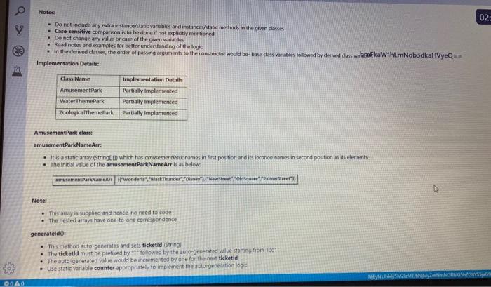 Question 2 Object Oriented Programming 140 Mark! | Chegg.com