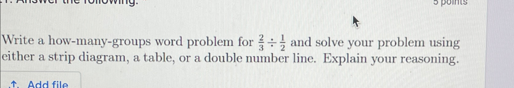 Solved Write a howmanygroups word problem for 23÷12 ﻿and