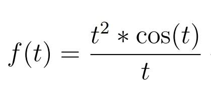 Solved f(t)=tt2∗cos(t) | Chegg.com