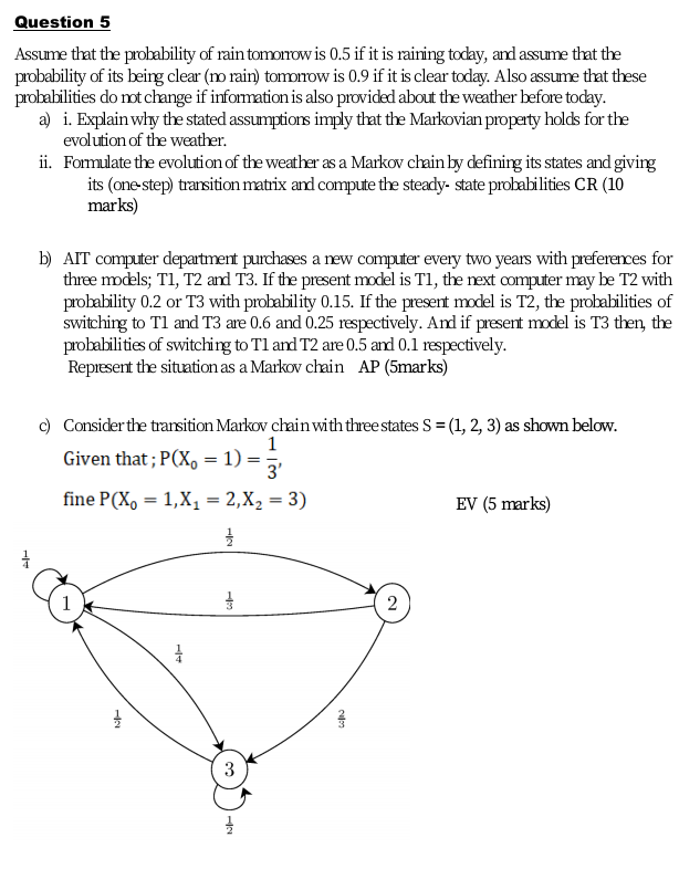 solved-question-5-assume-that-the-probability-of-rain-chegg