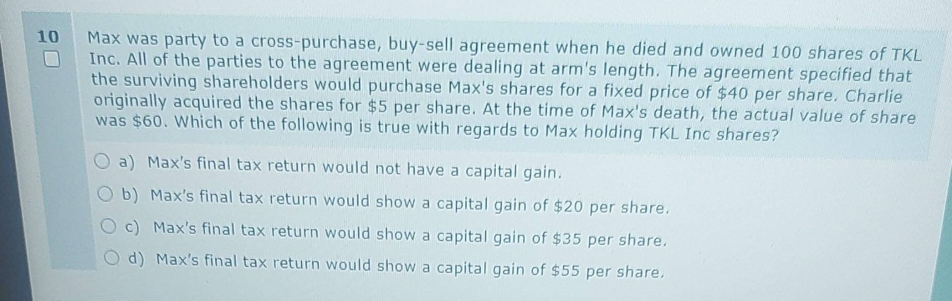 solved-max-was-party-to-a-cross-purchase-buy-sell-agreement-chegg