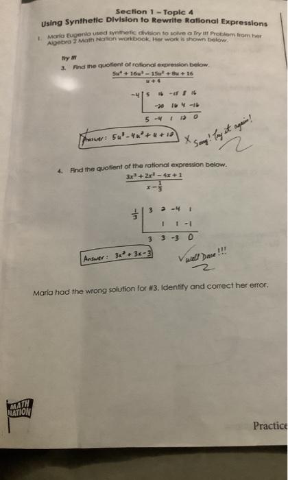 math nation algebra 1 homework