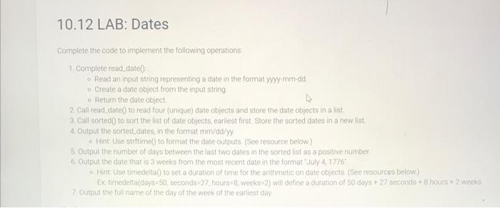 Solved Complete the code to implement the following | Chegg.com
