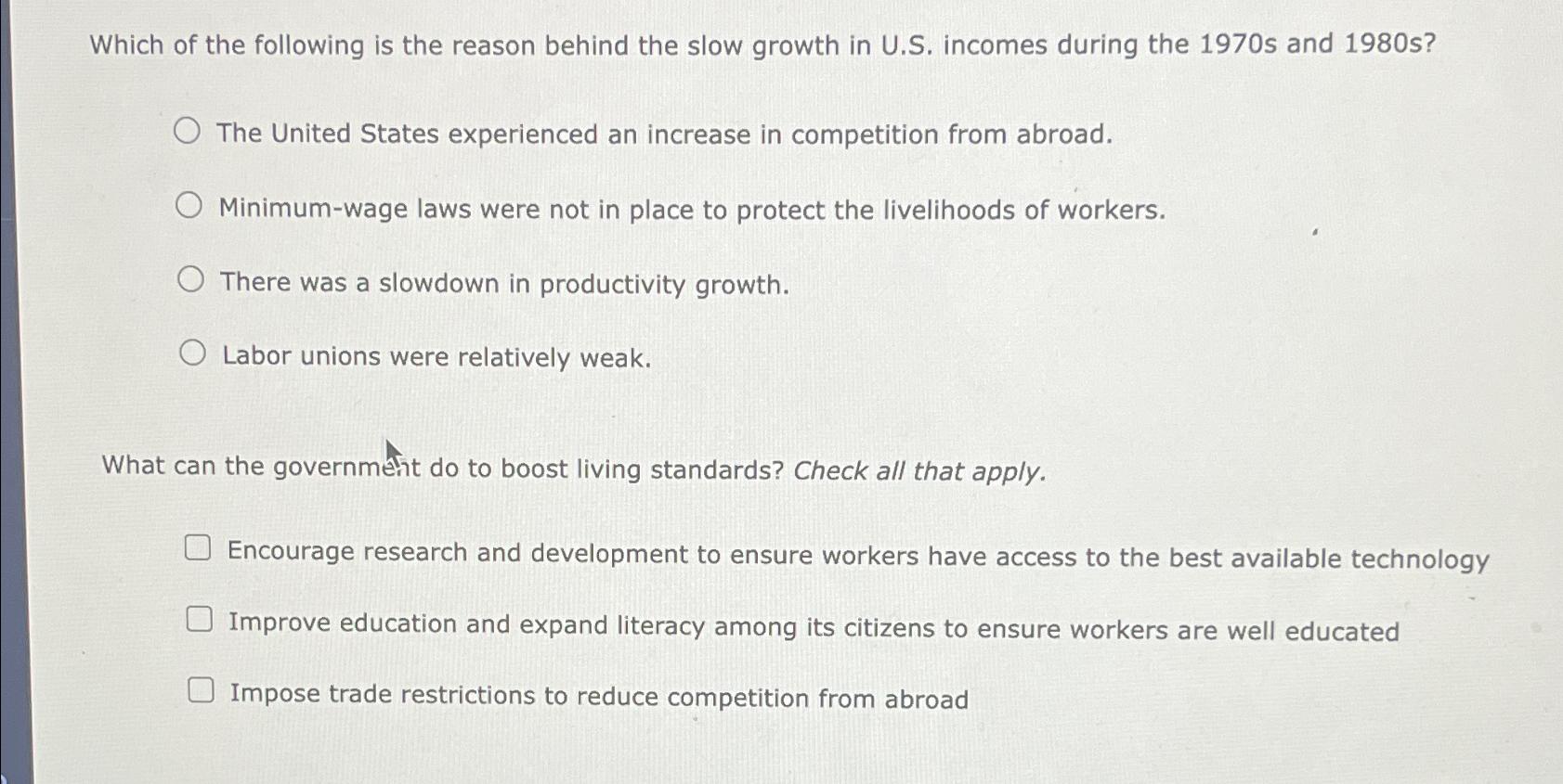solved-which-of-the-following-is-the-reason-behind-the-slow-chegg