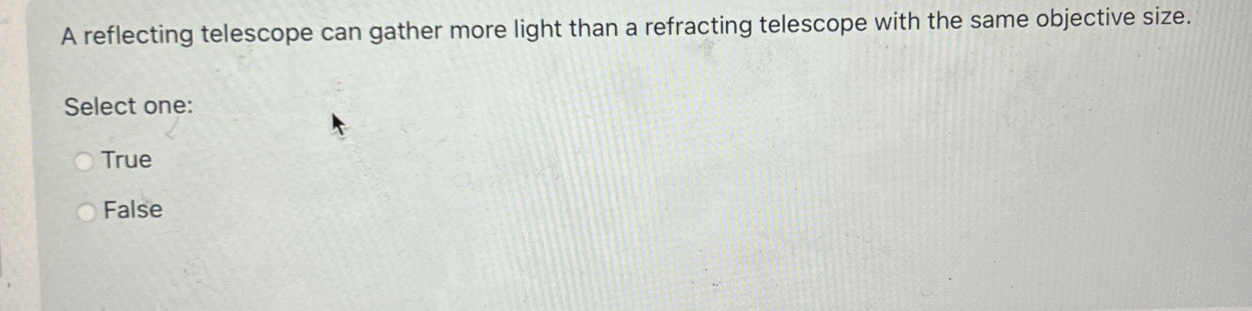 Solved A reflecting telescope can gather more light than a