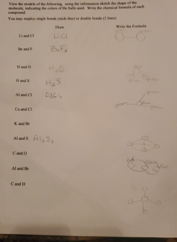 Solved View the models of the following using the | Chegg.com
